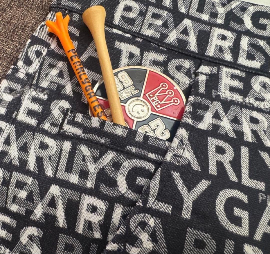 ６（LL）パーリーゲイツ　ハーフパンツ【PGロゴ付き】