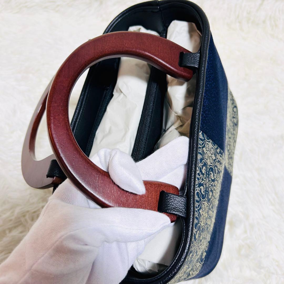 ⭐︎美品⭐︎ 正絹 龍村美術織物 葡萄唐草文錦 和装バッグ 日本製