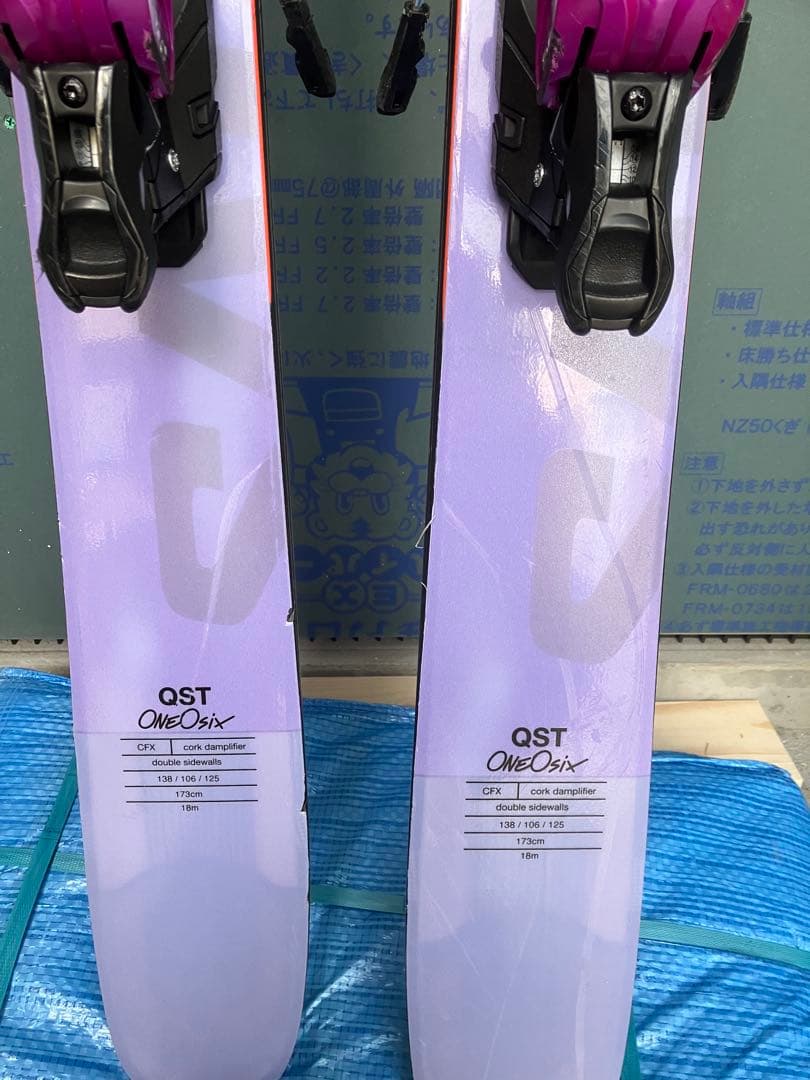 サロモン　qst106 ファットスキー