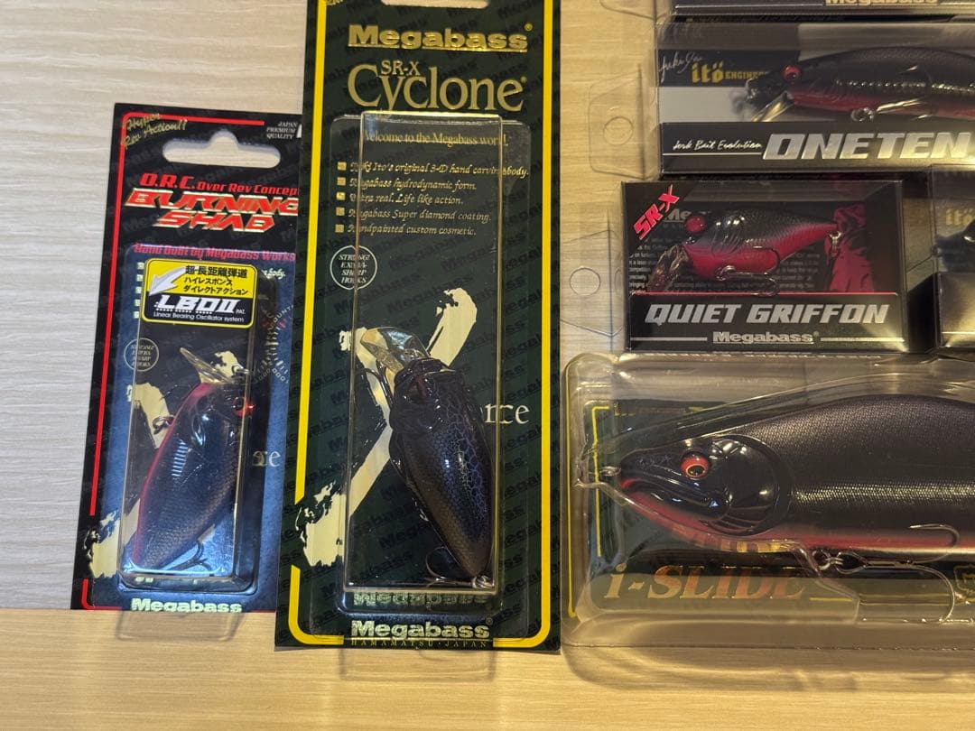 メガバス　新品未開封　ブラックヴァイパーセット