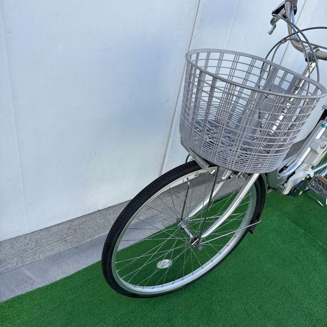 panasonic パナソニック電動アシスト自転車26インチ シルバー