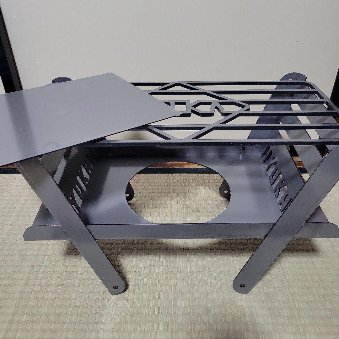 YOKA 焚き火台 スチール製 収納袋付き