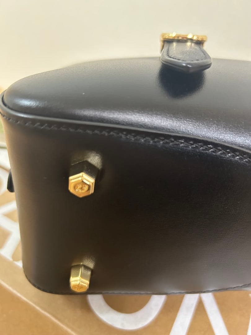 週末限定価格CAFUNE Small Asra Boston Bag Black