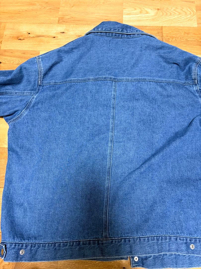 ク*マ様 値下げ　Nasngwam アトリエデニムジャケット (USED WAS