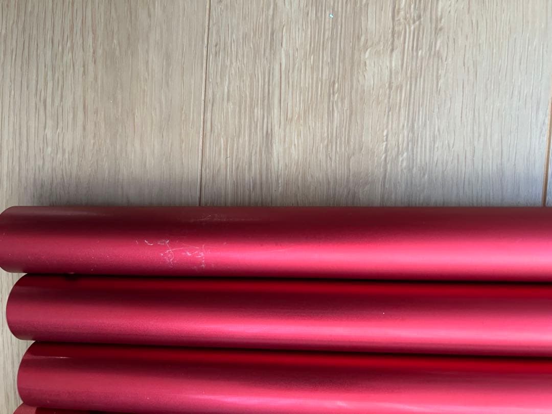 スノーピーク　ウイングポールレッド 280cm 2本セット