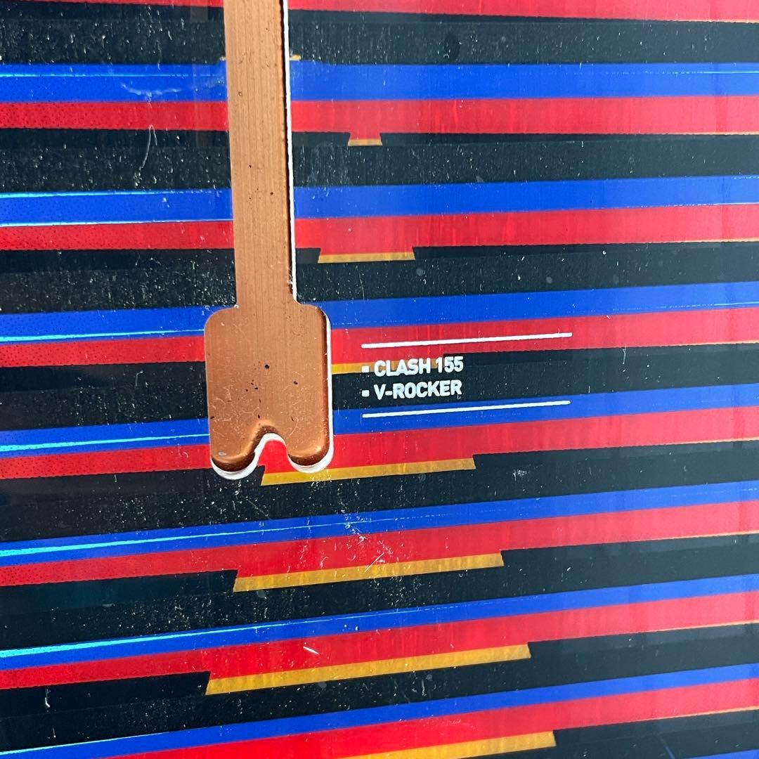 BURTON CLASH Vロッカー 155cm スノボー 板