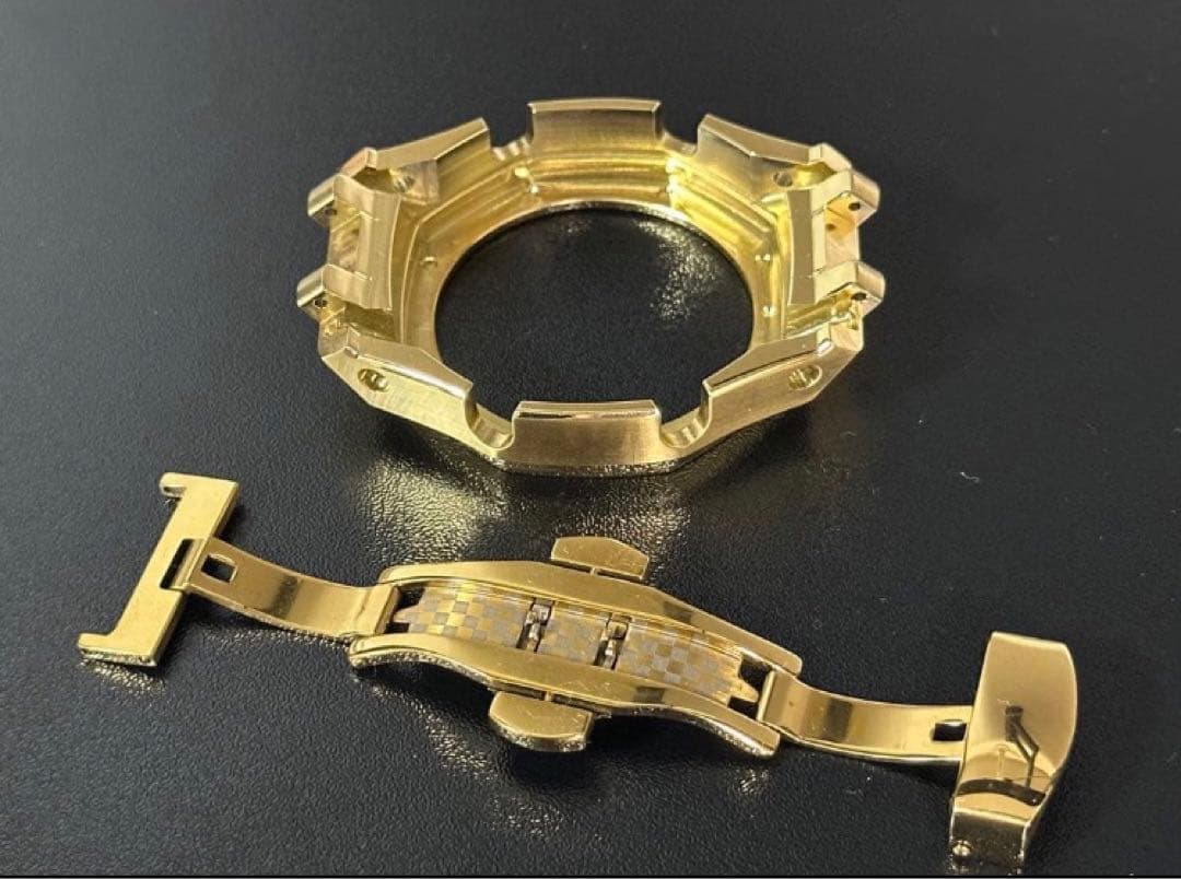 G-SHOCKカスタムベゼル GA2100 ラバーベルト 替えベゼル付き