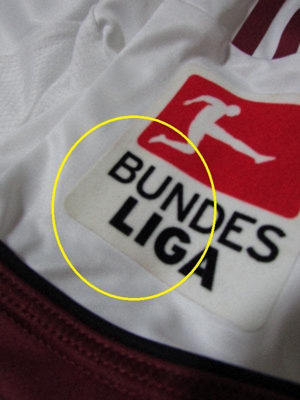 選手実使用品 ニュルンベルク ユニフォーム ベルカイ・ダバンル