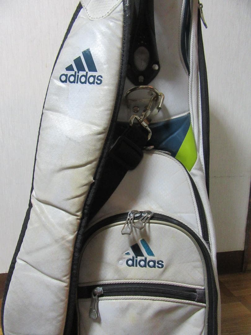 ★☆★アディダス★adidas★キャディ-バック★白★☆★
