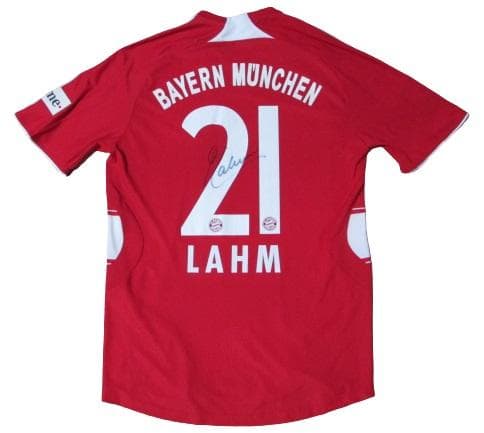 フィリップ・ラーム 選手支給品 直筆サイン バイエルン ユニフォーム