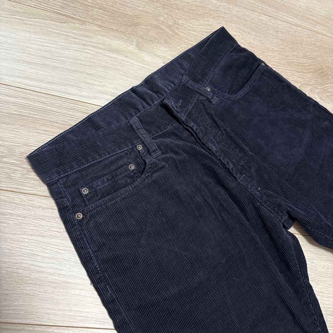 Carhartt wip コーデュロイ ワークパンツ ネイビー 32×32