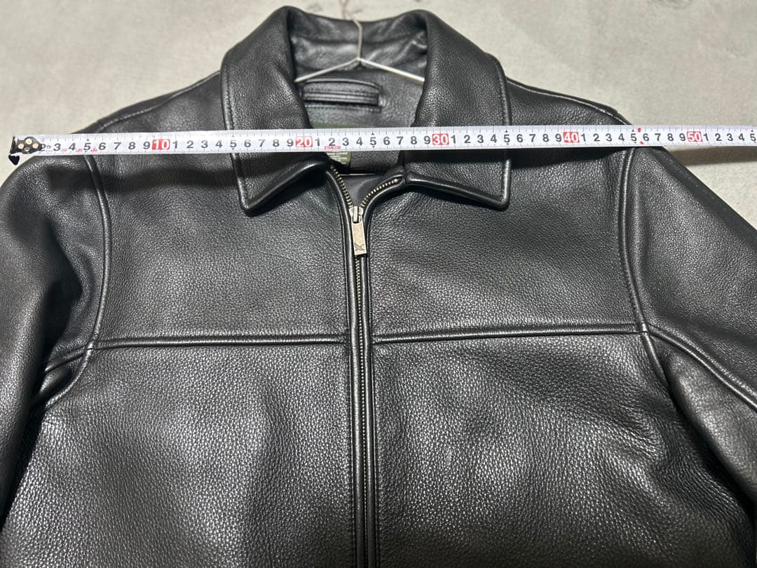 さ*9様 Eddie Bauer 本革ブラックジャケット