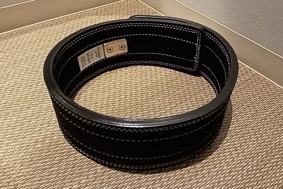 レバーアクション パワーベルト M 10mm厚 10cm幅 本牛革 レザー