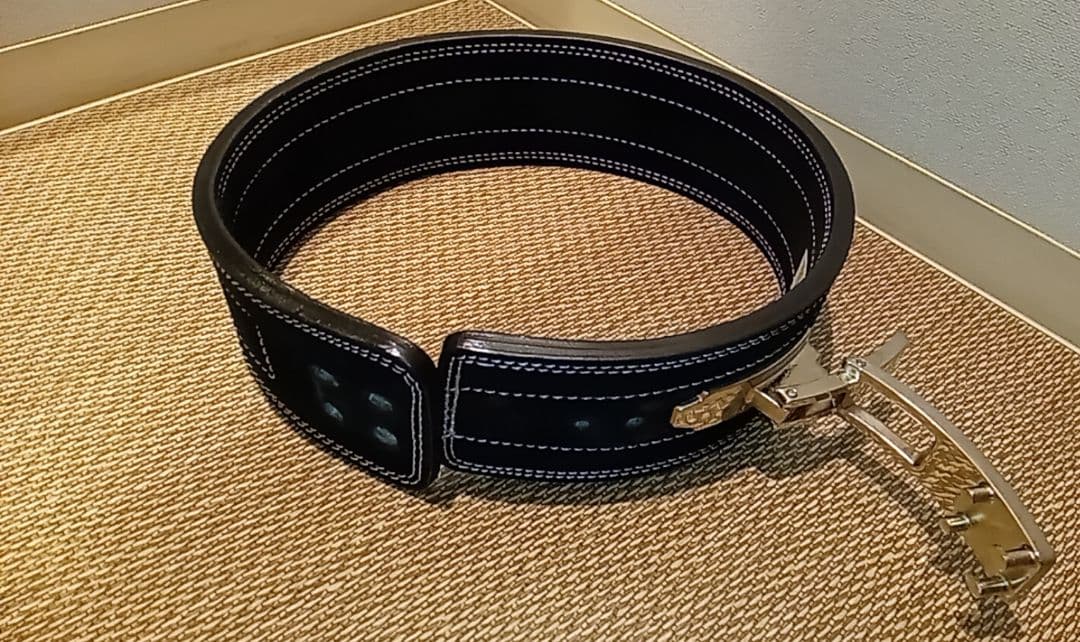 レバーアクション パワーベルト M 10mm厚 10cm幅 本牛革 レザー