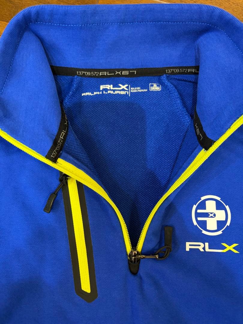 美品　RLX Ralph Lauren ハーフジップ　スウェット