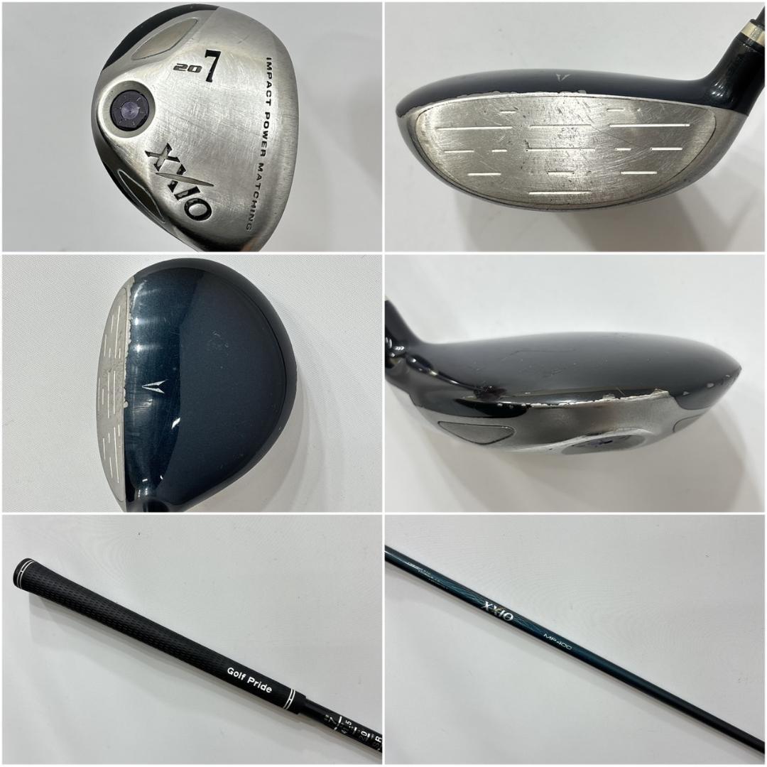 メンズ右利き初心者用　ゼクシオ　3＆4代目　ゴルフクラブセット　W-2515