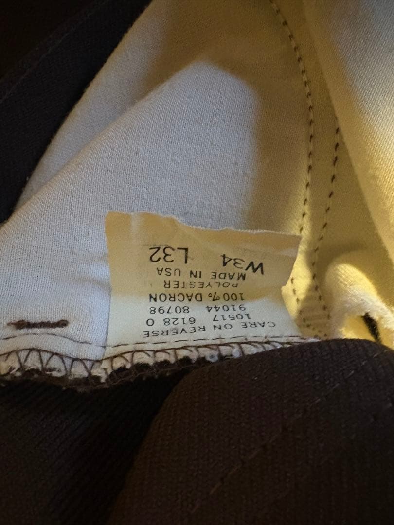 リーバイス　スタプレ　セットアップ（ブラウン LL）