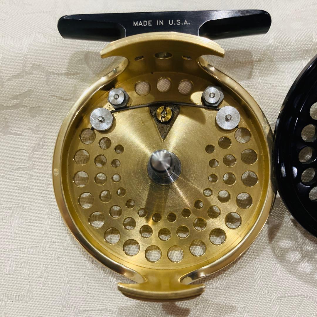 【希少】エーベル　Abel TR1 USA フライリール　ゴールド