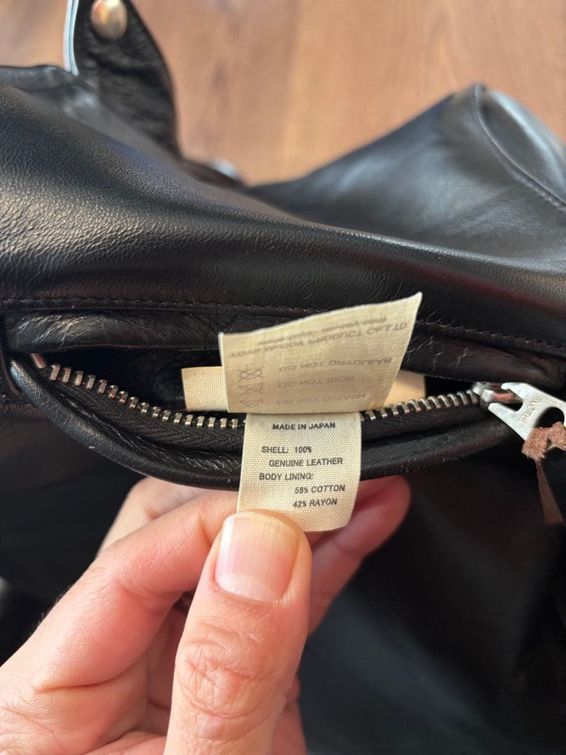 【TOYS McCOY】シングルライダースジャケット D.D.313 サイズ38