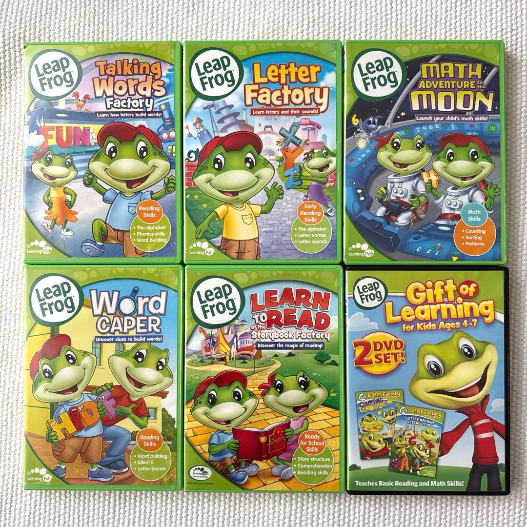 【7枚】Leap Frog DVD おうち英語　英語教育　リープフロッグ