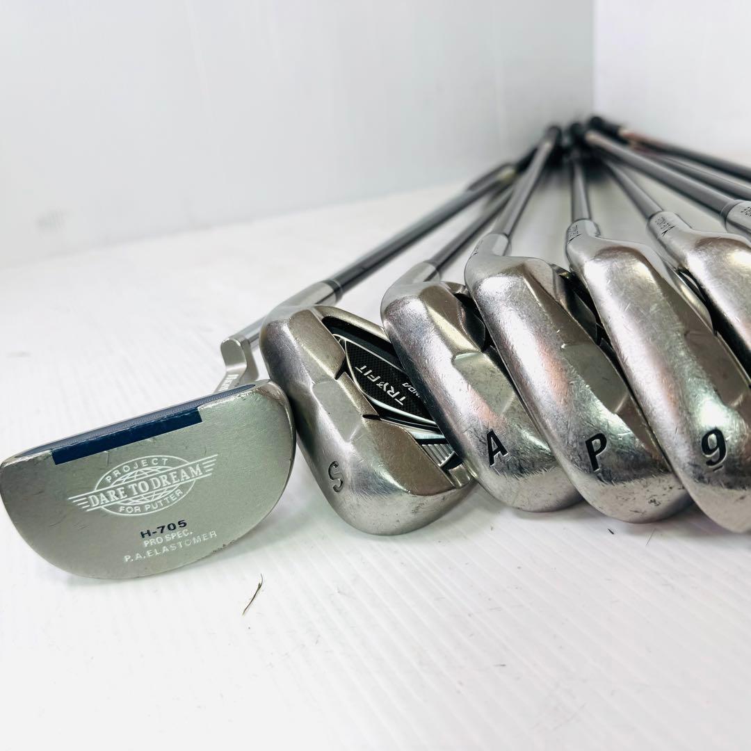 TOBUNDA TRY FIT 　キャロウェイ　初心者　豪華　ゴルフクラブセット