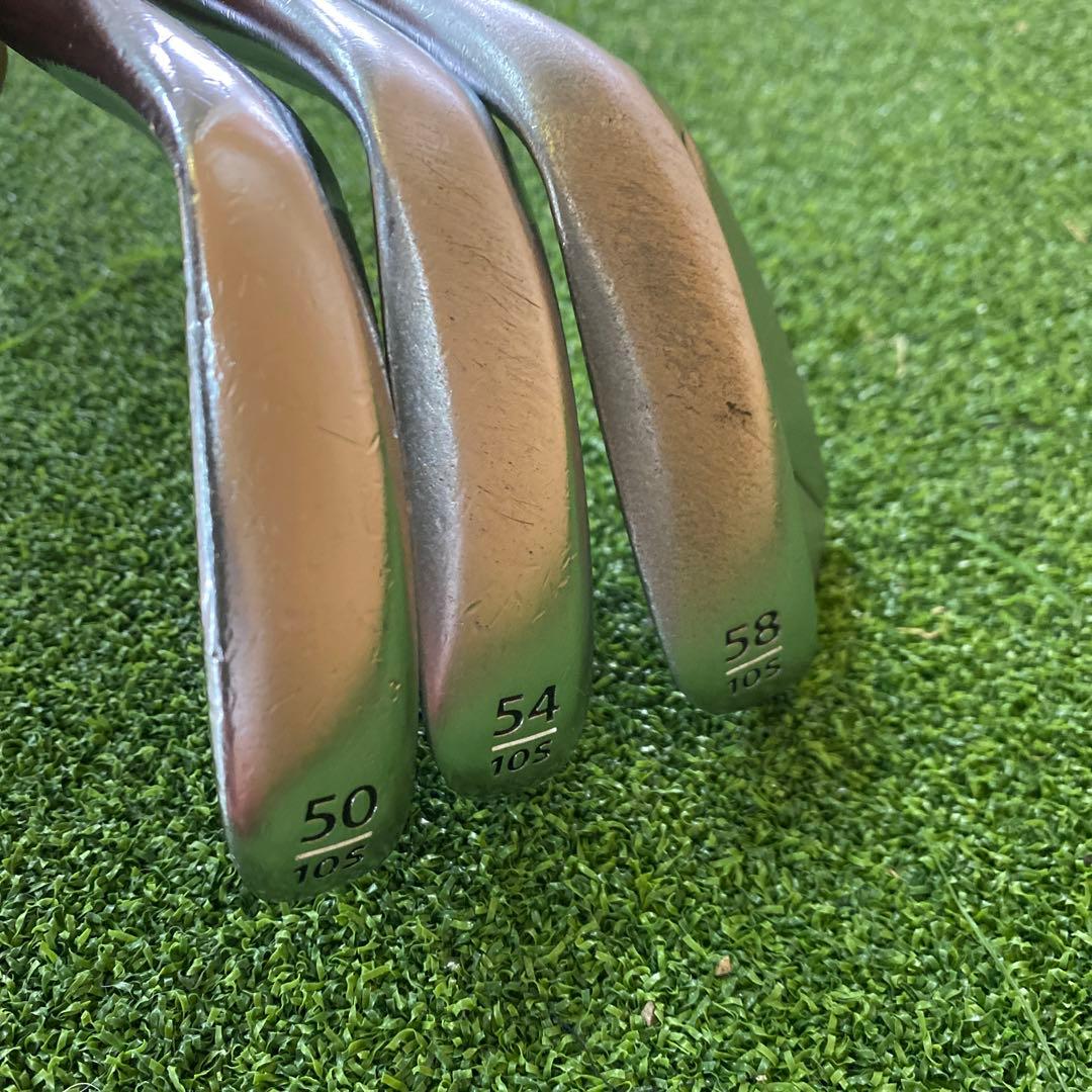 キャロウェイJaws Raw ノーメッキ50.54.58°3本セットモーダス3