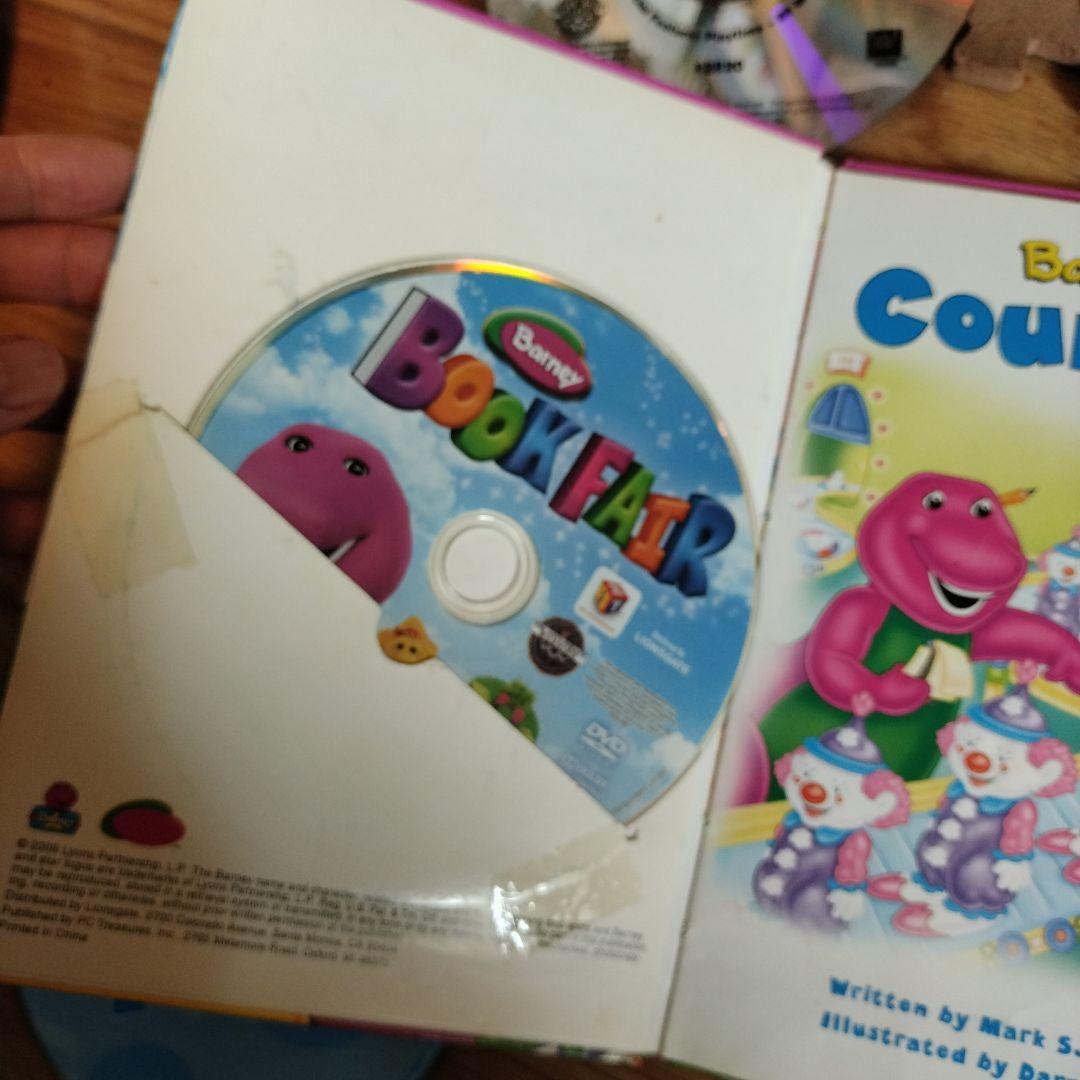バーニー　barney 英語学習　dvd 絵本セット