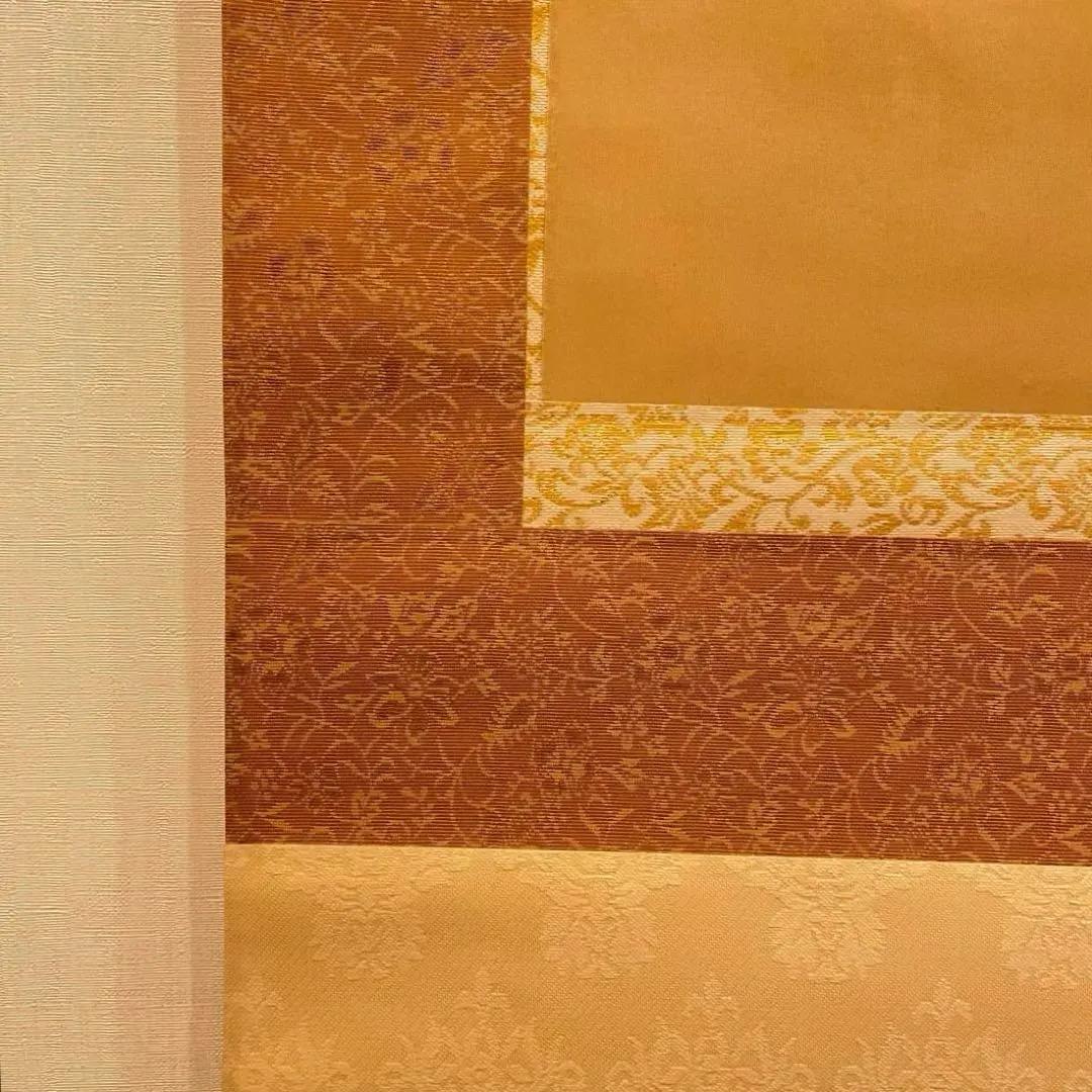 2792 佐藤玉芳 「秋草花」 共箱 肉筆 絹本 日本画 掛軸