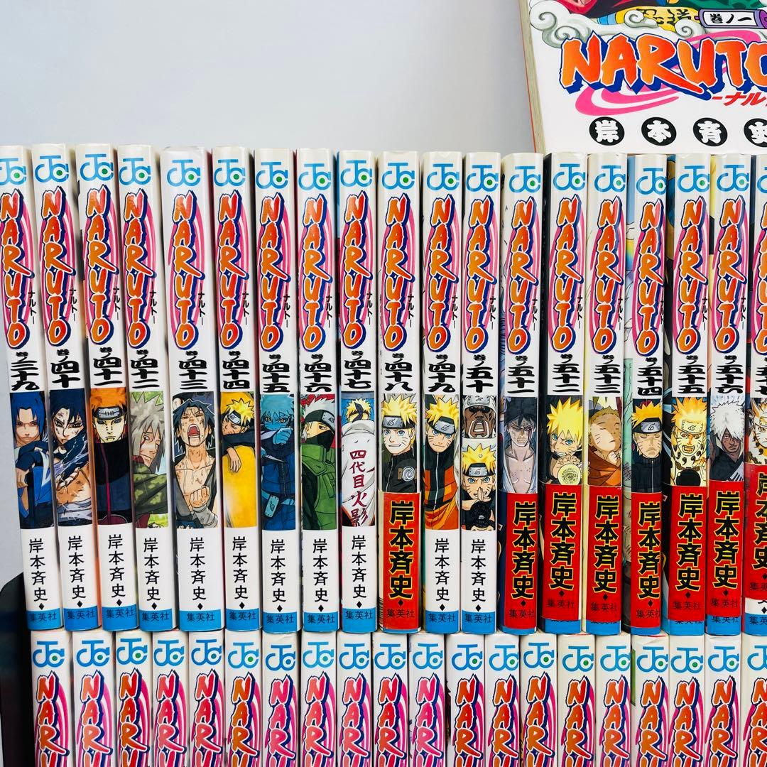 全巻 初版 NARUTO ナルト 全72巻完結セット