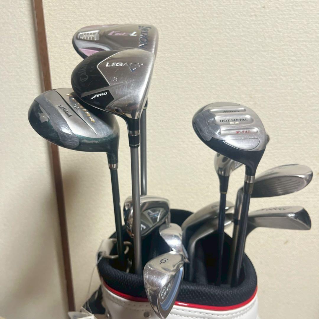 Cleveland Golf ゴルフバッグ タグ付き　ゴルフクラブ 12本付