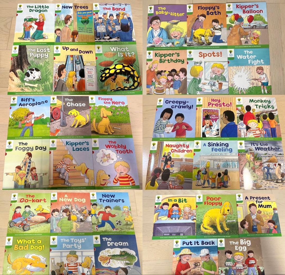 ORTオックスフォードリーディングツリー レベル1+ と2の36冊＋35冊セット