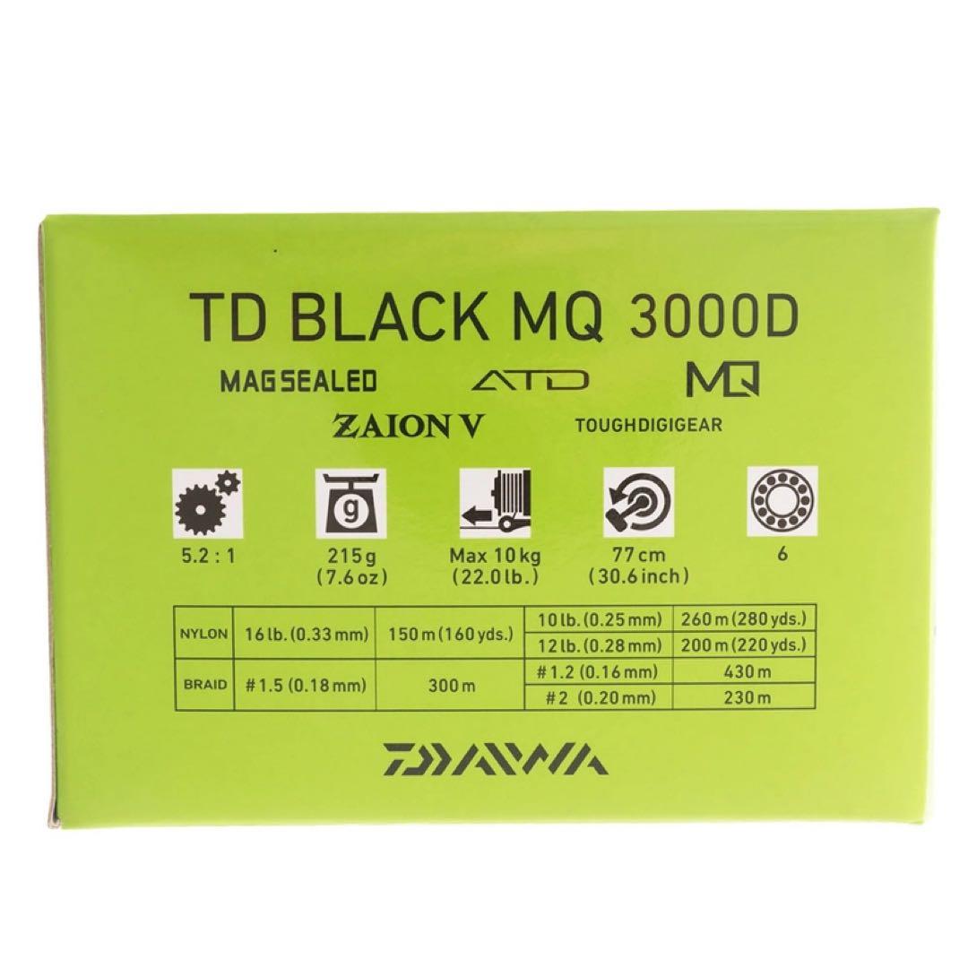 DAIWA 21 TD BLACK MQ 3000D 海外モデル　セルテート