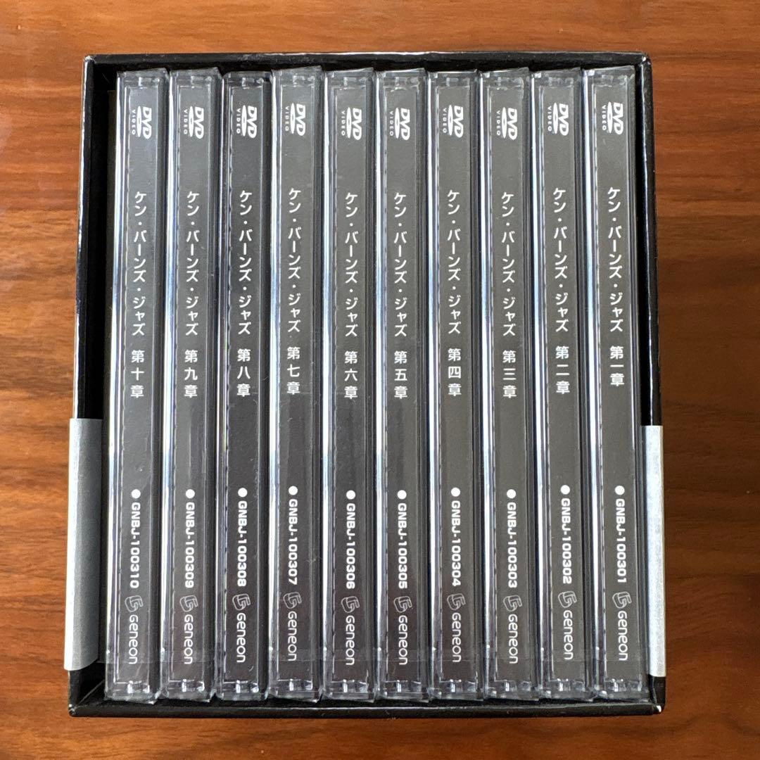 【JAZZ】ケン・バーンズ DVD10枚組（第八章以外は未開封）