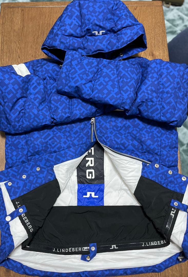 J.LINDEBERG スキーウェア 上下セット　ブルー　サイズM