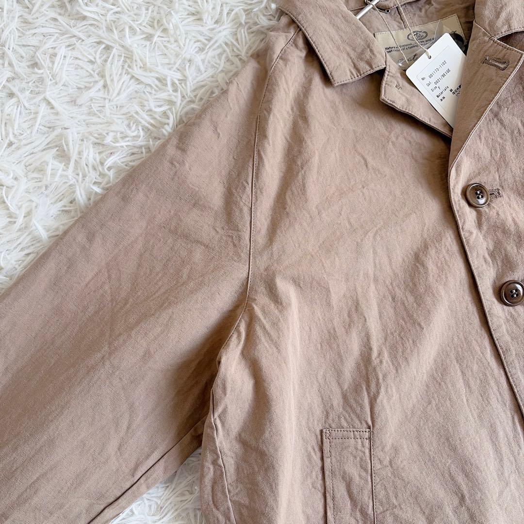 【タグ付き】ネストローブ　コットン×リネン　シャツジャケット　日本製　ヘンプ　麻