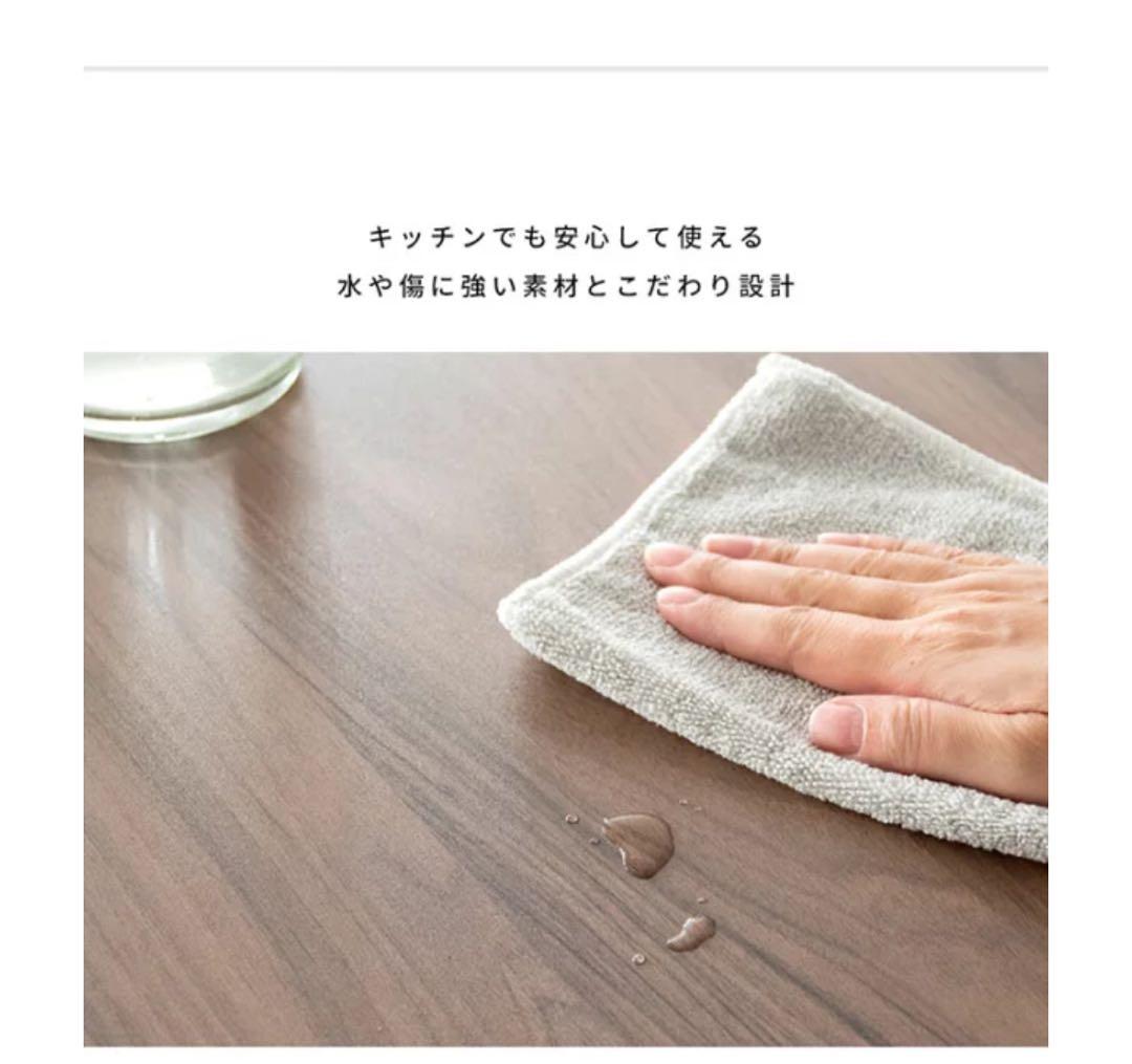 セール中！　キッチンカウンター　収納　ブラウン　カウンターテーブル