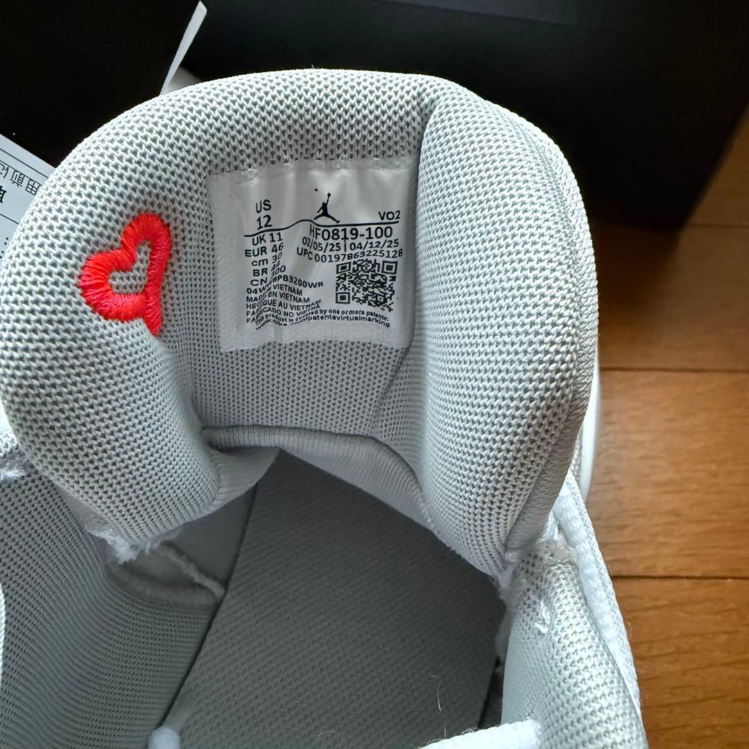 JORDAN LUKA .77 PF　ホワイト/グレー