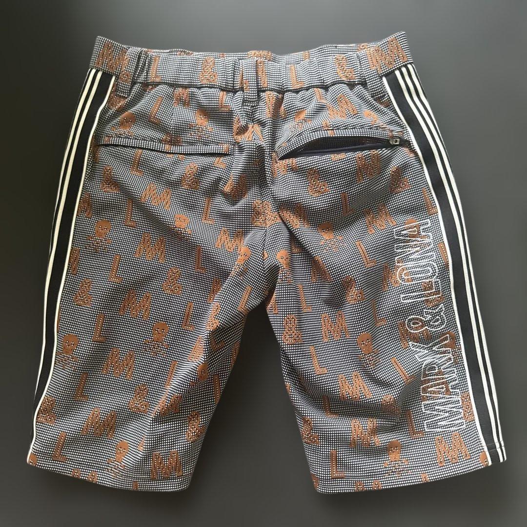 【新品未使用】MARK & LONA スカルプリントショートパンツ