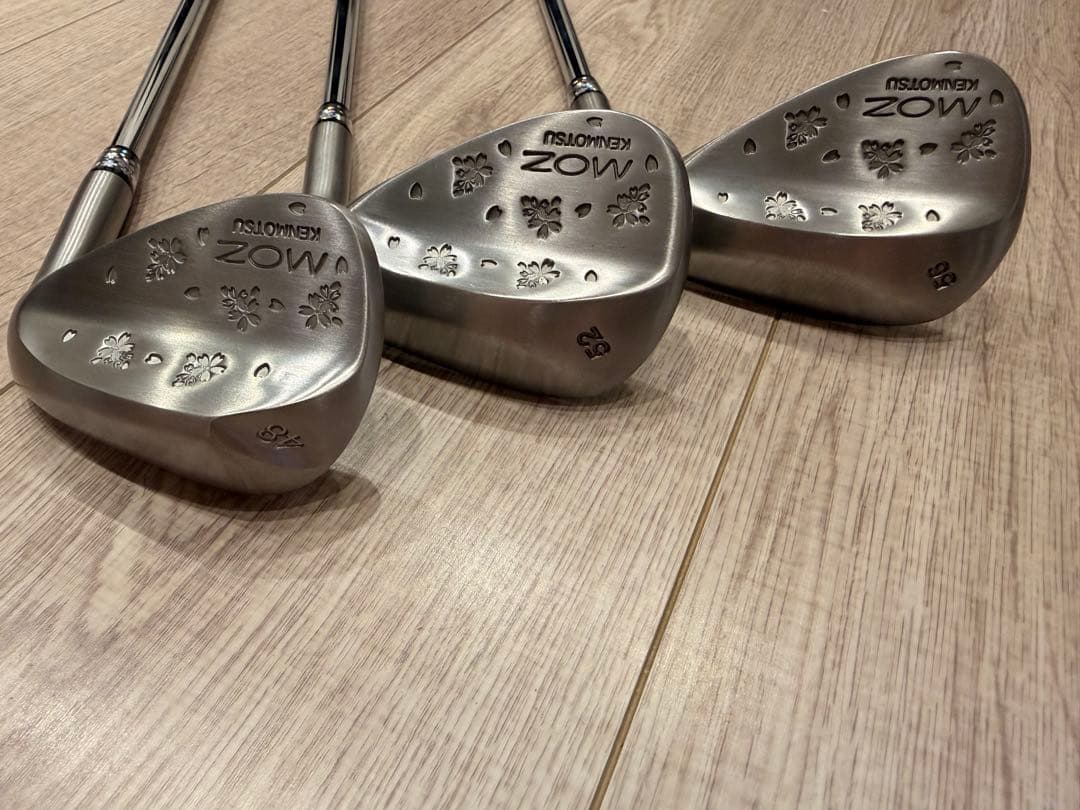 MOZ ノーメッキウェッジセット 52/56/48度