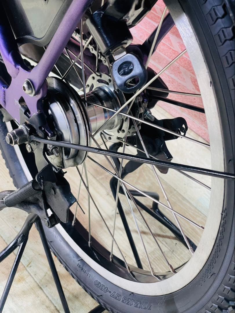 ZK3483 電動自転車 ヤマハ パスキス 子供乗せ 20インチ 送料無料