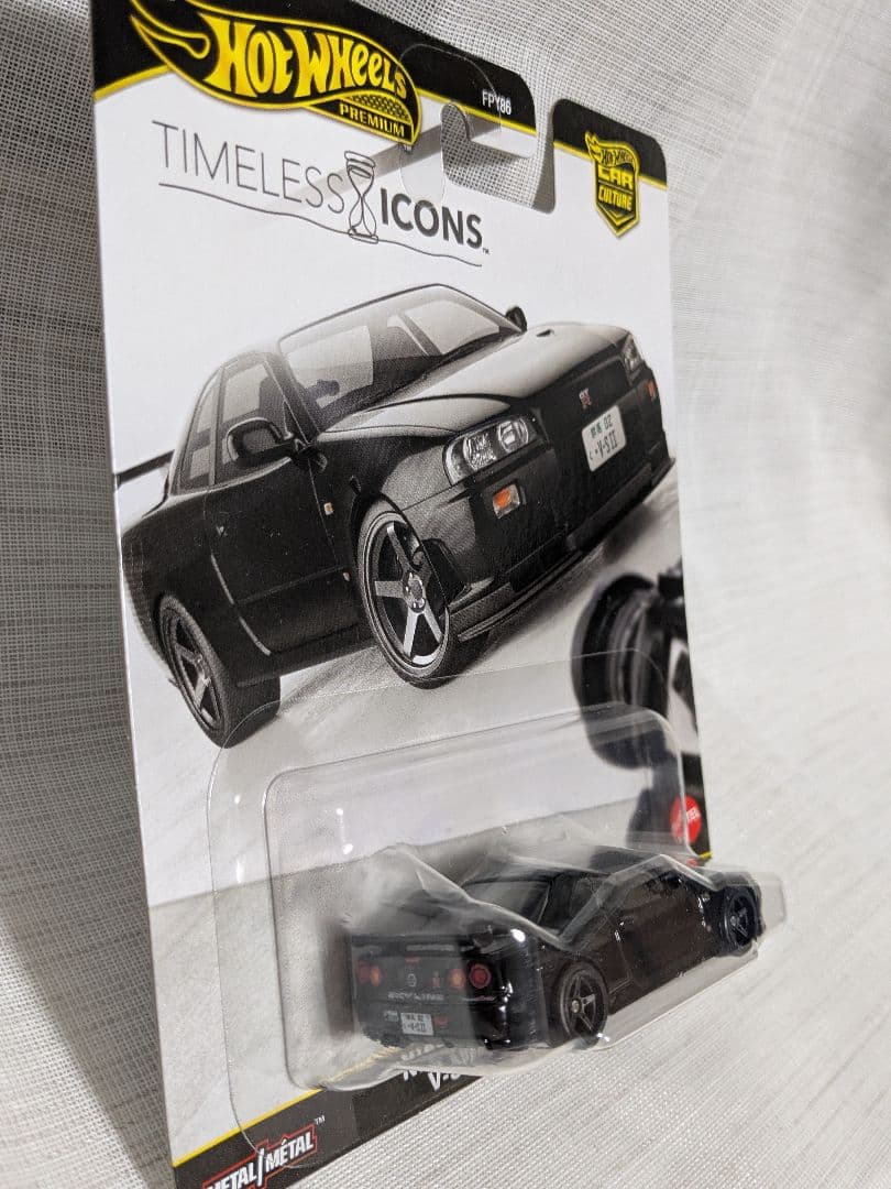 ホットウィール　チェイス　日産 スカイライン　GT-R R34