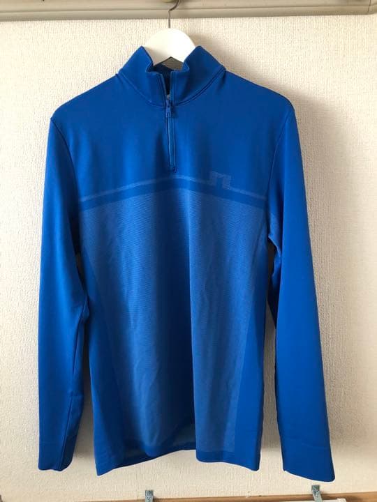 ジェイリンドバーグ　ハーフジップ　ブルー　新品