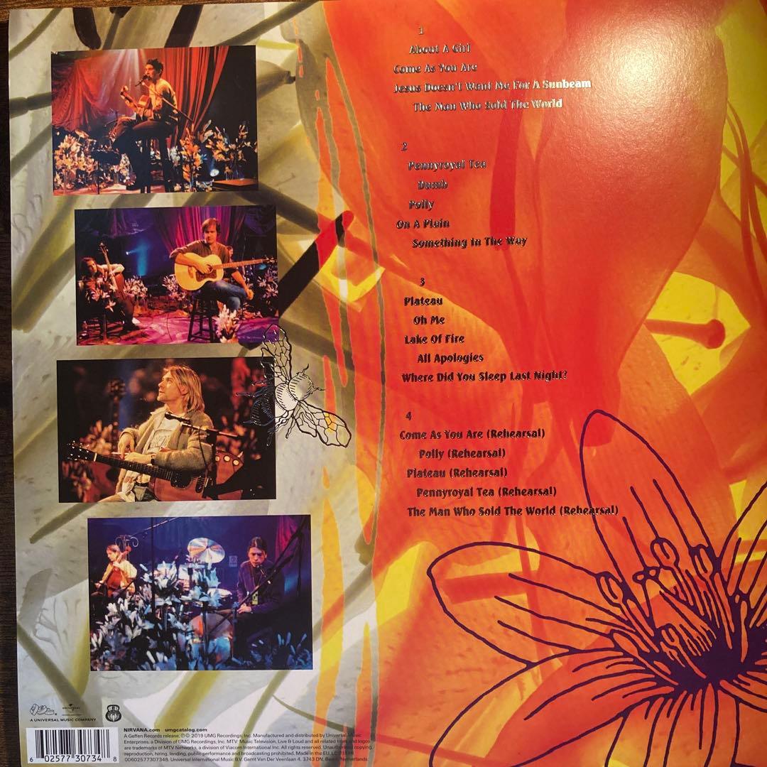 洋楽 Nirvana MTV Unplugged in New York