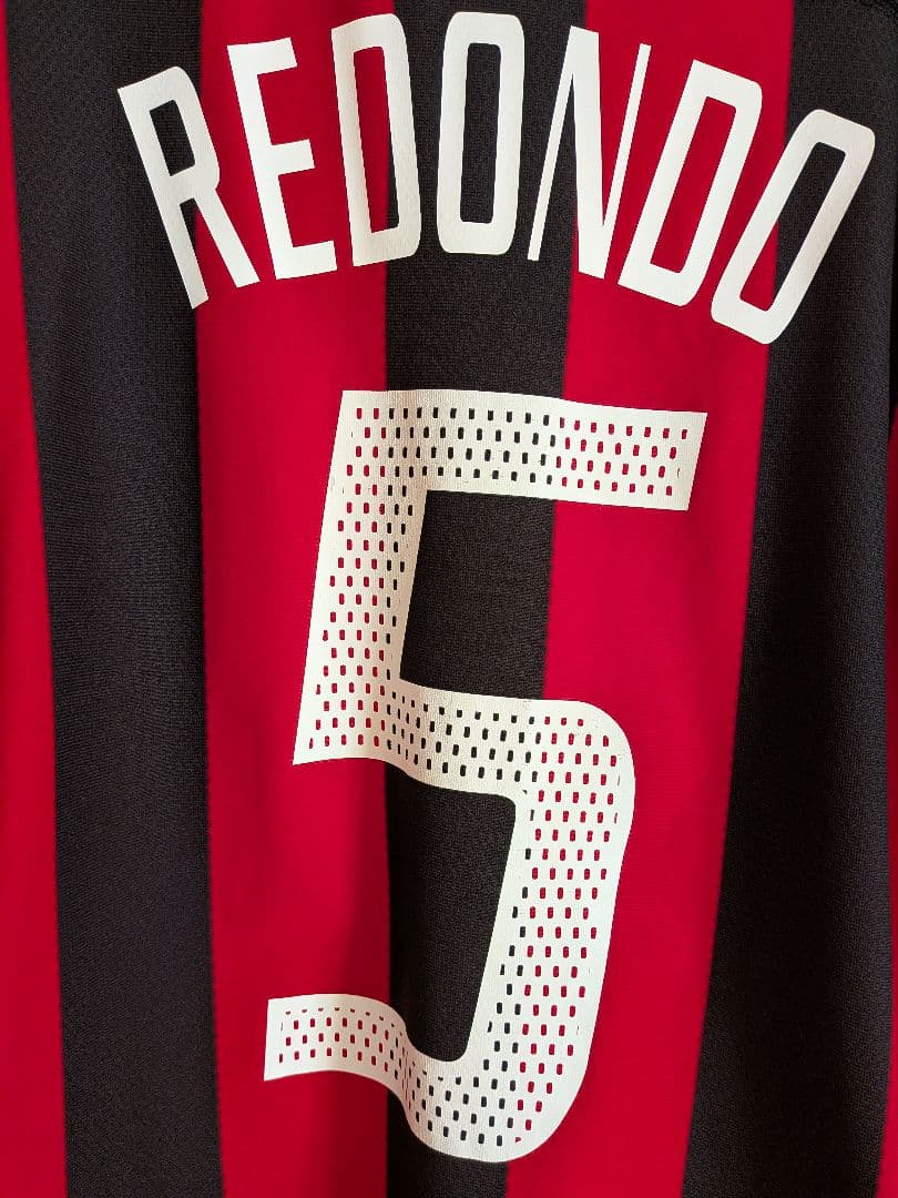 ヴィンテージユニフォーム03/04ミラン長袖No.5レドンド選手用