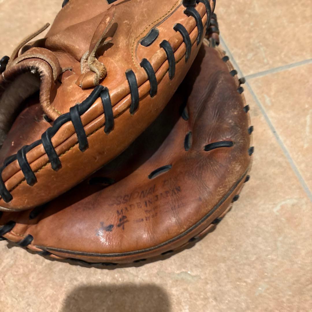 ふ*ん様 ハタケヤマ　一般硬式キャッチャーミット　 ブラウン