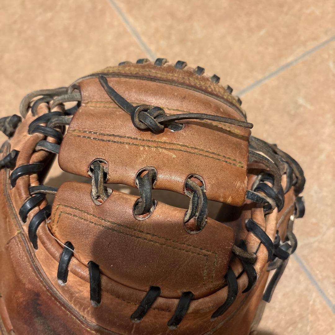 ふ*ん様 ハタケヤマ　一般硬式キャッチャーミット　 ブラウン