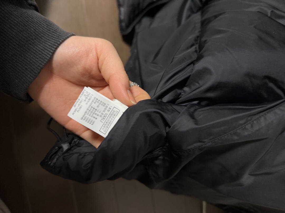 THE NORTH FACE ダウンベスト 黒