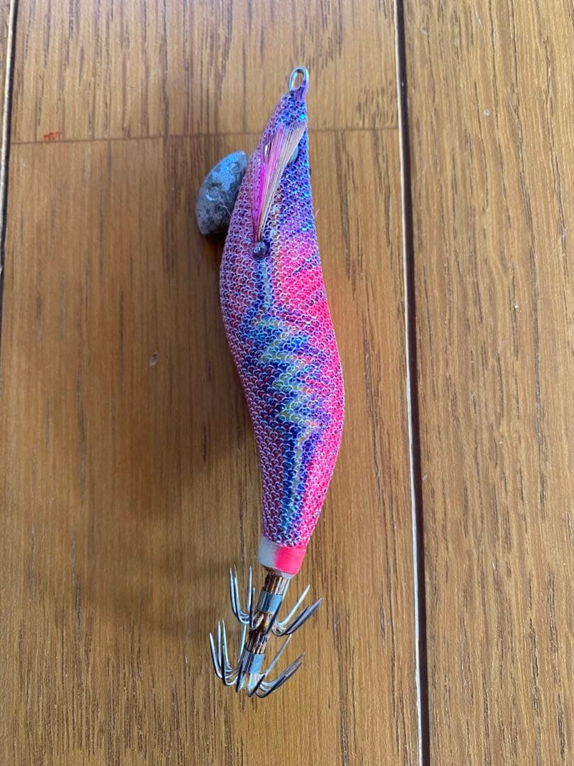 廃盤エギ　ヤマシタ　エギ王ライブサーチ　オレンジレッド　ピンクエモーション