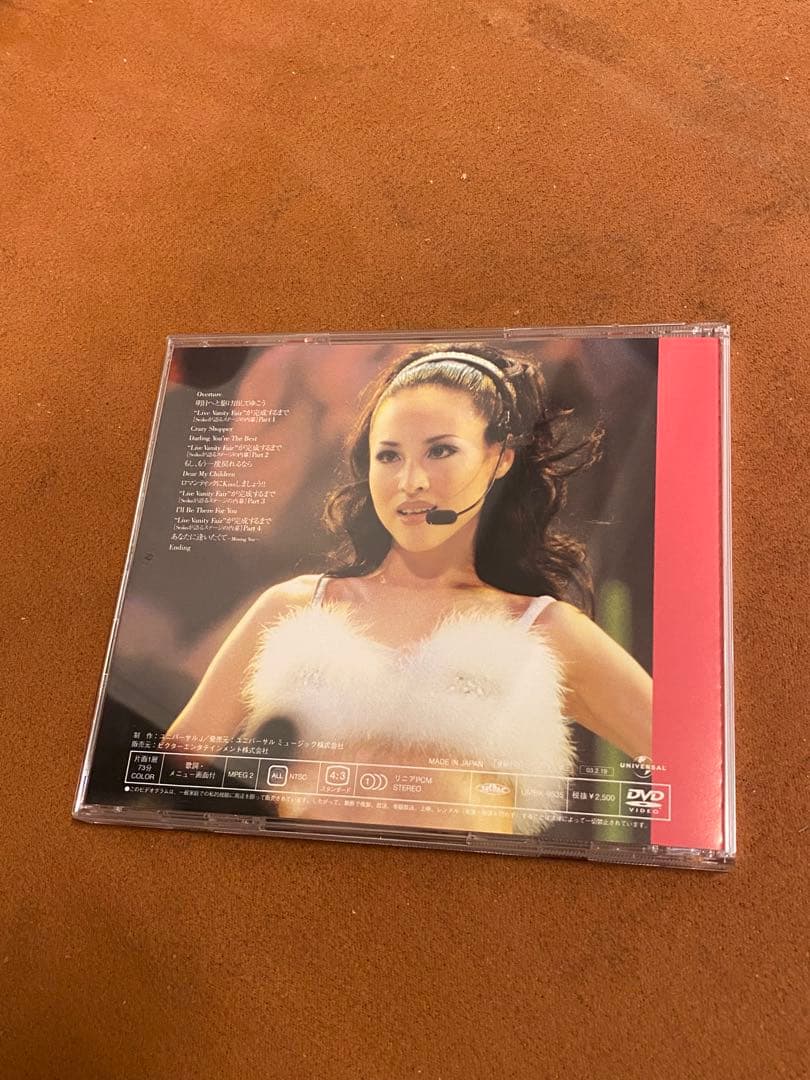 松田聖子　コンサート　SEIKO LIVE VANITY FAIR 96 DVD