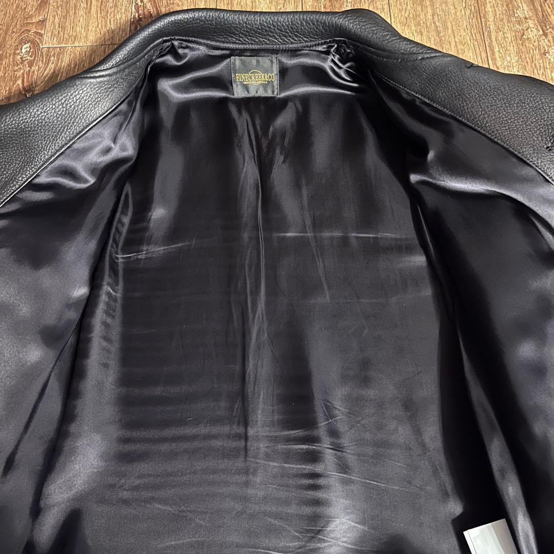 値下げFINECREEK&CO Alejacket Deer ディアスキン　38